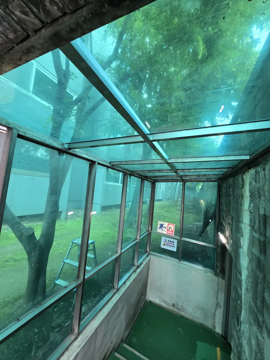 렉산 지붕 시공 완료 상태